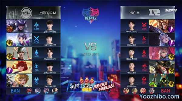 2020年KPL秋季賽常規賽 RNG.M vs 上海EDG.M全場錄像