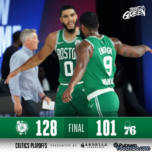<a href=/lanqiubs/celtics/ target=_blank class=infotextkey>凱爾特人</a>再勝<a href=/lanqiubs/76ers/ target=_blank class=infotextkey>76人</a>大比分2-0！