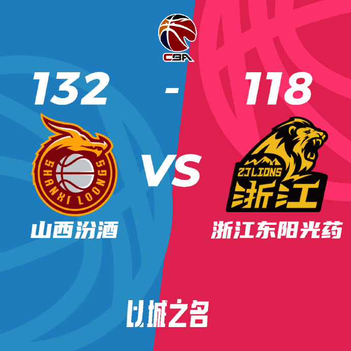 山西132-118戰勝廣廈總分1-1平 張寧29分胡金秋31+12