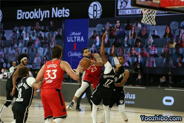 NBA季后賽首輪G4 猛龍150-122籃網