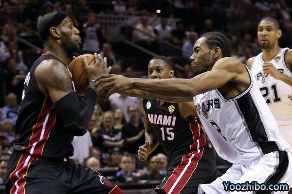 2013年NBA總決賽第四場 馬刺vs熱火 全場錄像及集錦