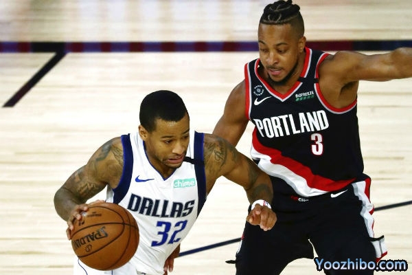 NBA常規賽開拓者vs獨行俠全場錄像