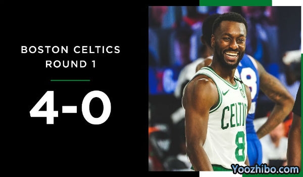 <a href=/lanqiubs/celtics/ target=_blank class=infotextkey>凱爾特人</a>4-0橫掃<a href=/lanqiubs/76ers/ target=_blank class=infotextkey>76人</a>晉級次輪！