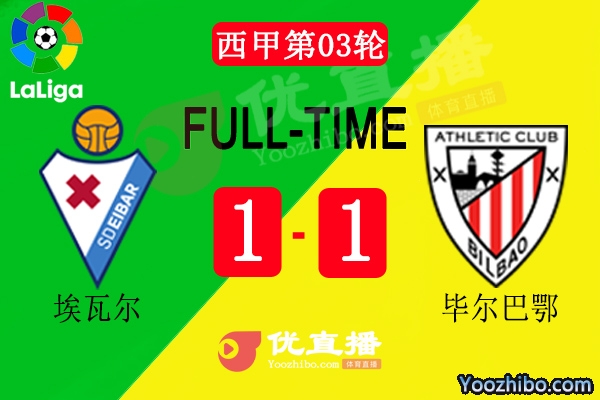  畢爾巴鄂2-1埃瓦爾