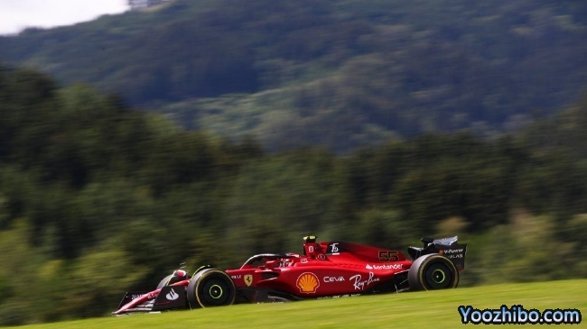 2022F1奧地利大獎賽第二次練習賽塞恩斯第一