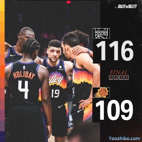 國王116-109力克太陽