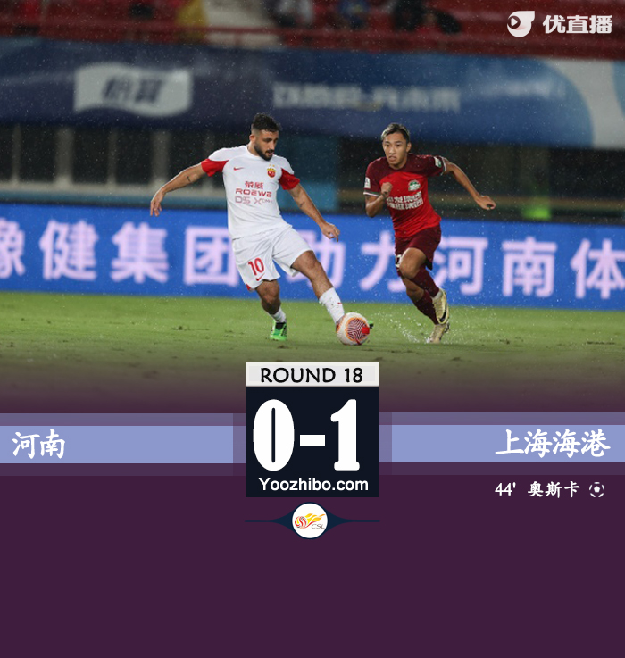 河南嵩山龍門隊vs上海海港隊