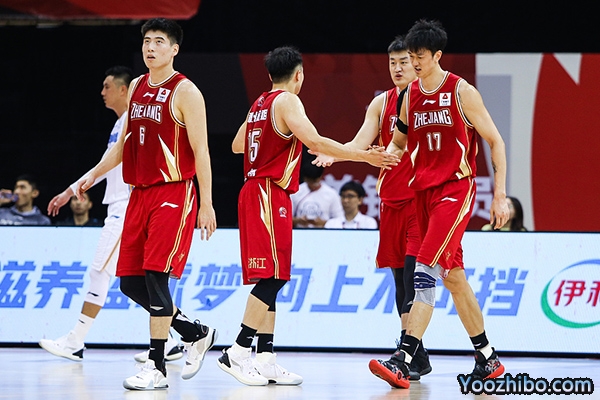 浙江6人上雙大勝北京迎連勝