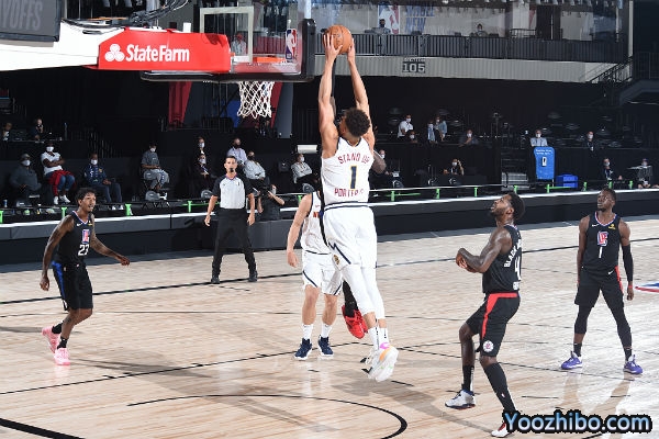 NBA西部半決賽G1 掘金vs快船全場錄像