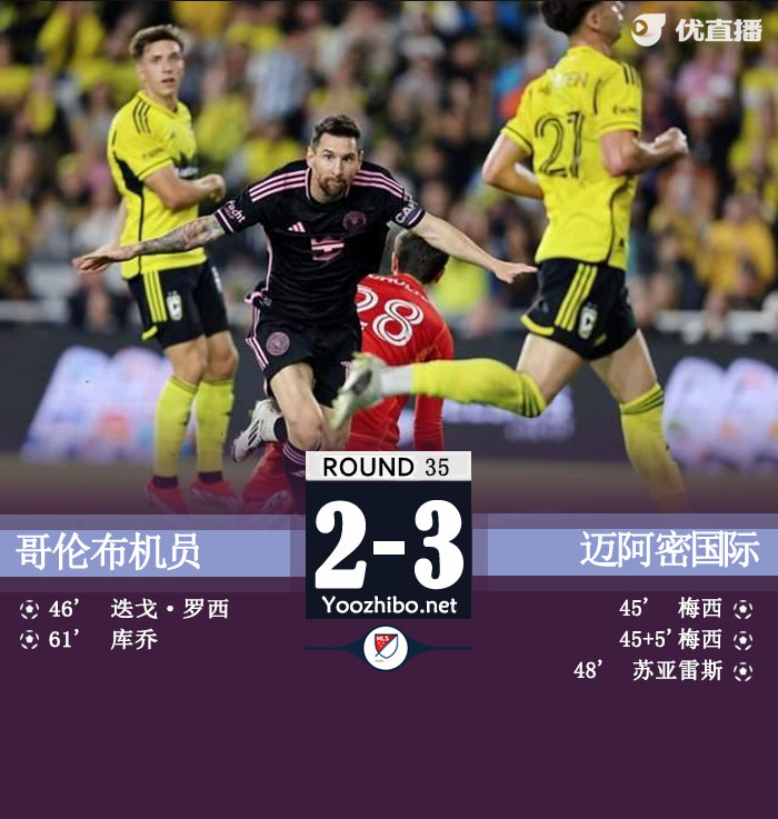哥倫布機員vs邁阿密國際