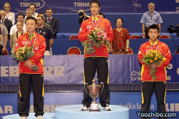 2007年世乒賽男單決賽 王勵勤vs馬琳