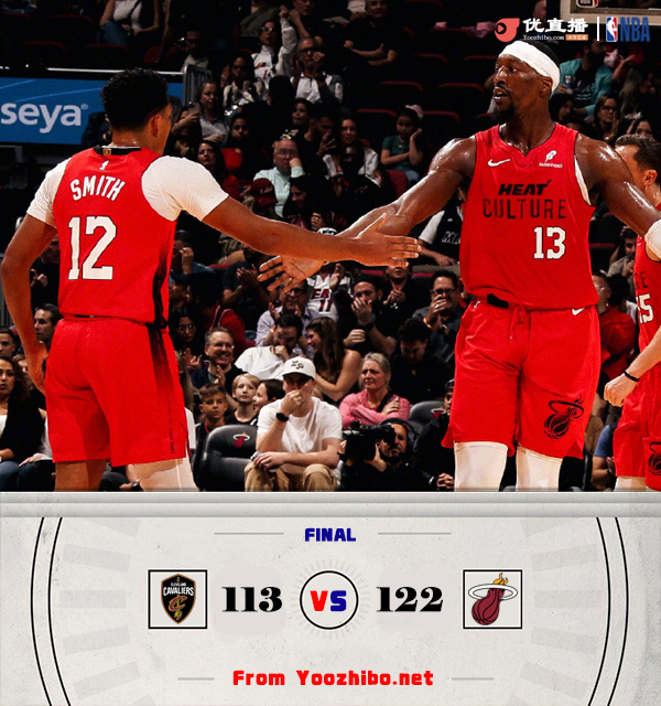 熱火122-113戰勝騎士 希羅34+6+7 鄧羅23分 小莫布里傷退