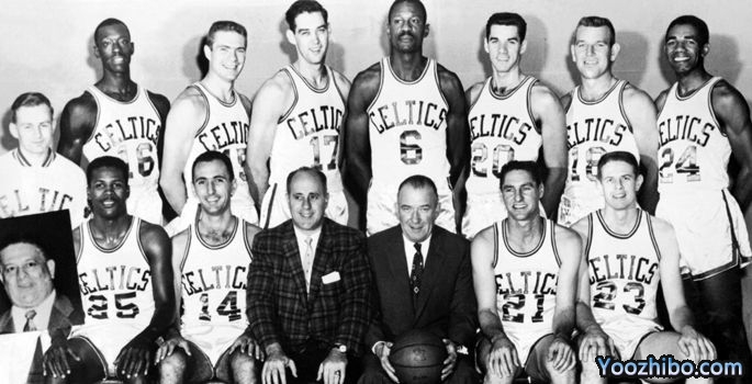 1960-61賽季NBA總冠軍凱爾特人隊陣容及球員數據