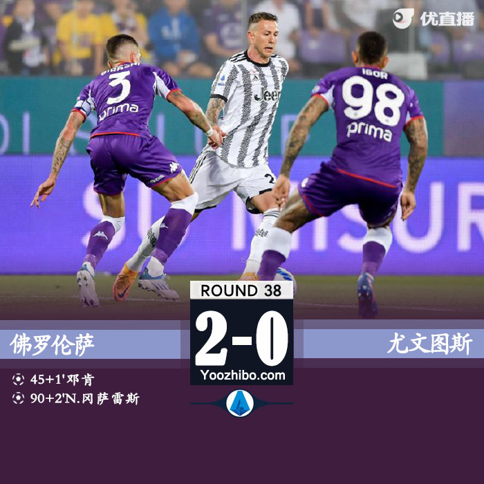 佛羅倫薩2-0尤文圖斯