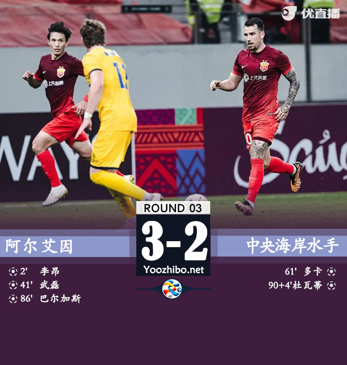 上海海港隊vs中央海岸水手
