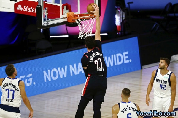 NBA常規賽開拓者vs獨行俠全場錄像