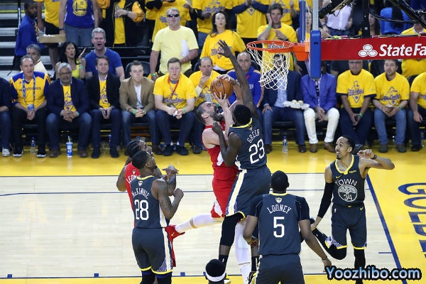 2019年NBA總決賽第四場勇士vs猛龍--小加索爾進攻受阻