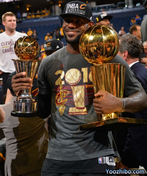 2015-16賽季NBA總決賽最有價值球員(FMVP),詹姆斯當選