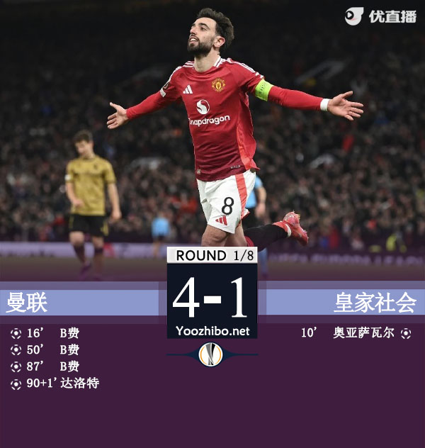 曼聯vs皇家社會