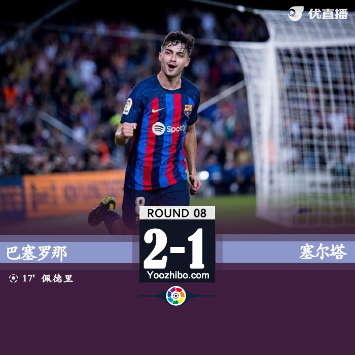 巴薩1-0戰勝塞爾塔